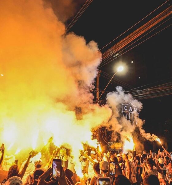 Festa dos torcedores do Atlético em comemoração aos 117 anos do time